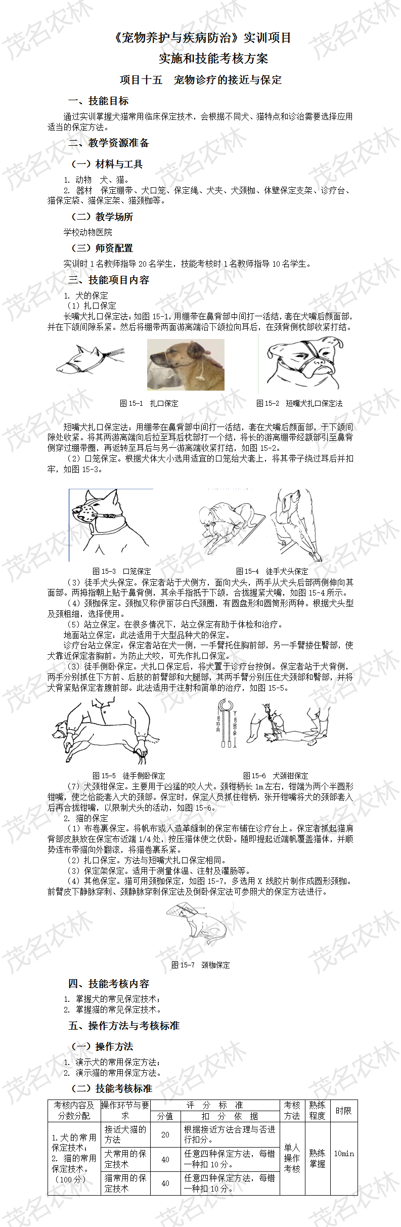 實訓15 寵物診療的接近與保定.png